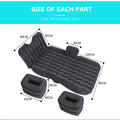 Car Back Seat Air Bed Mattress